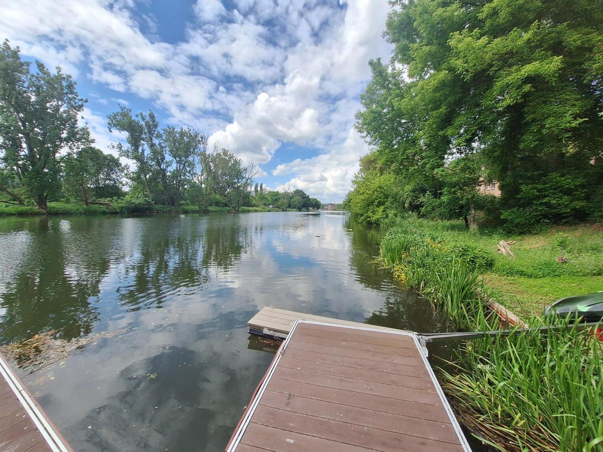 Ferienhaus Saaleblick Wettin Exteriér fotografie