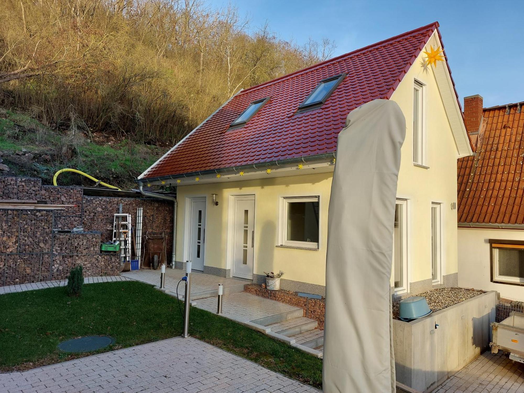 Ferienhaus Saaleblick Wettin Exteriér fotografie
