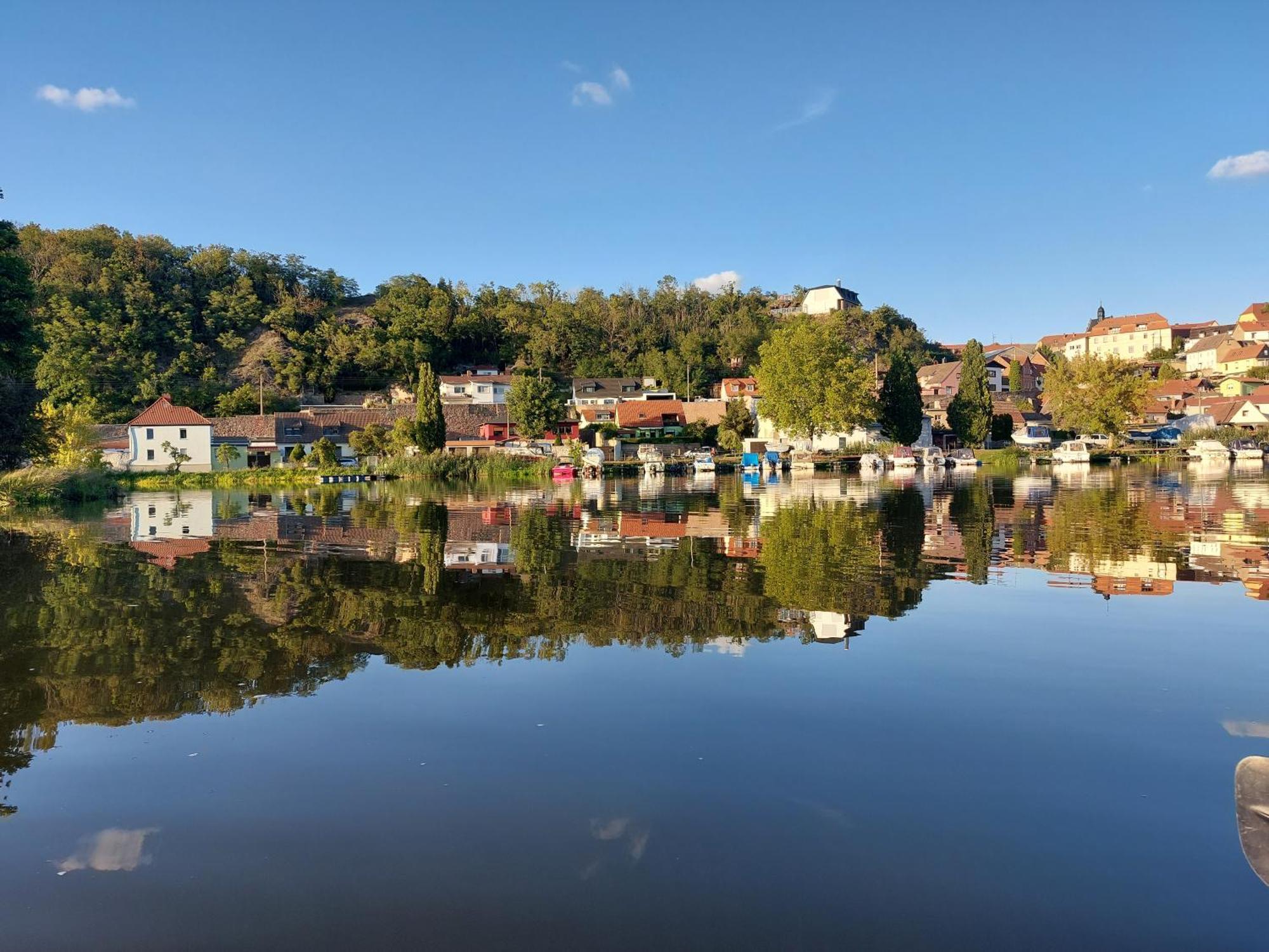 Ferienhaus Saaleblick Wettin Exteriér fotografie