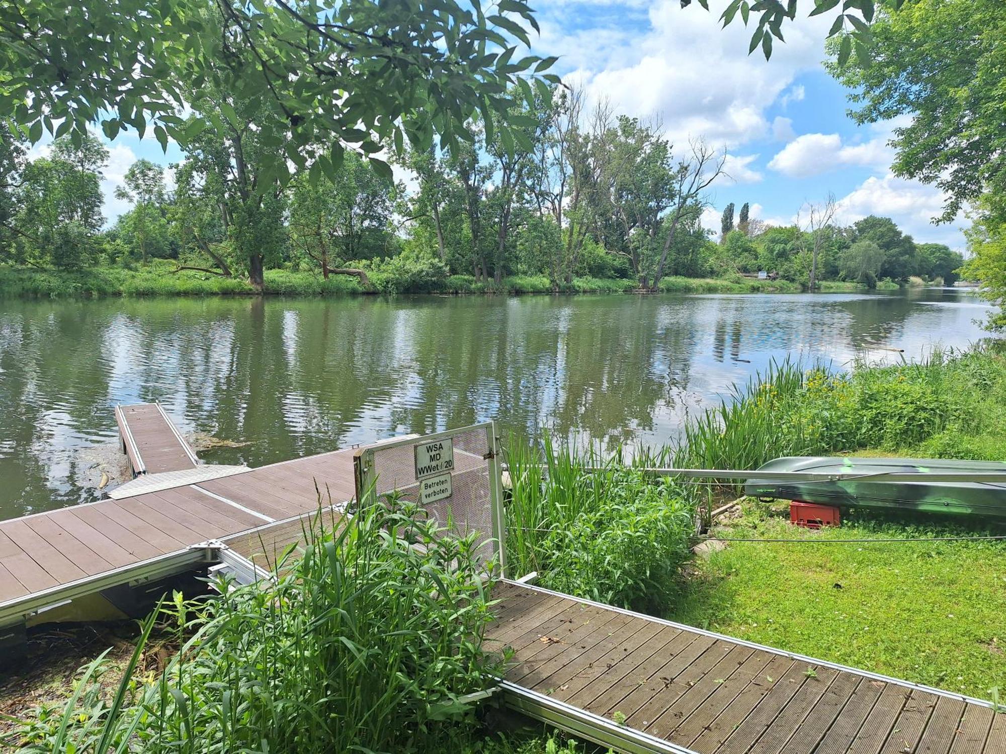 Ferienhaus Saaleblick Wettin Exteriér fotografie